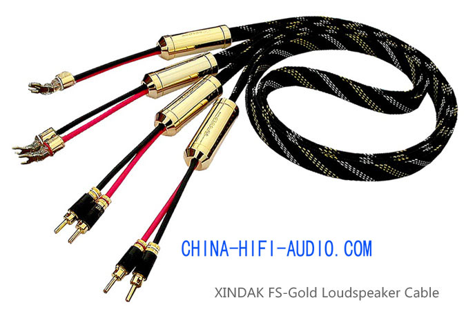 Xindak FS-Gold Speakers Loudspeakers Cables Pair FSGold